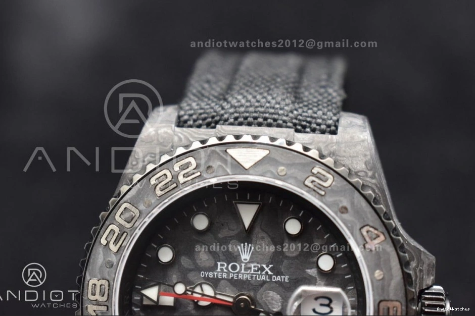 Black Black Practical Dial CHS 423 Black SA3186 Nylon Edition GMT OMF Strap DIW on Carbon Best All 1123